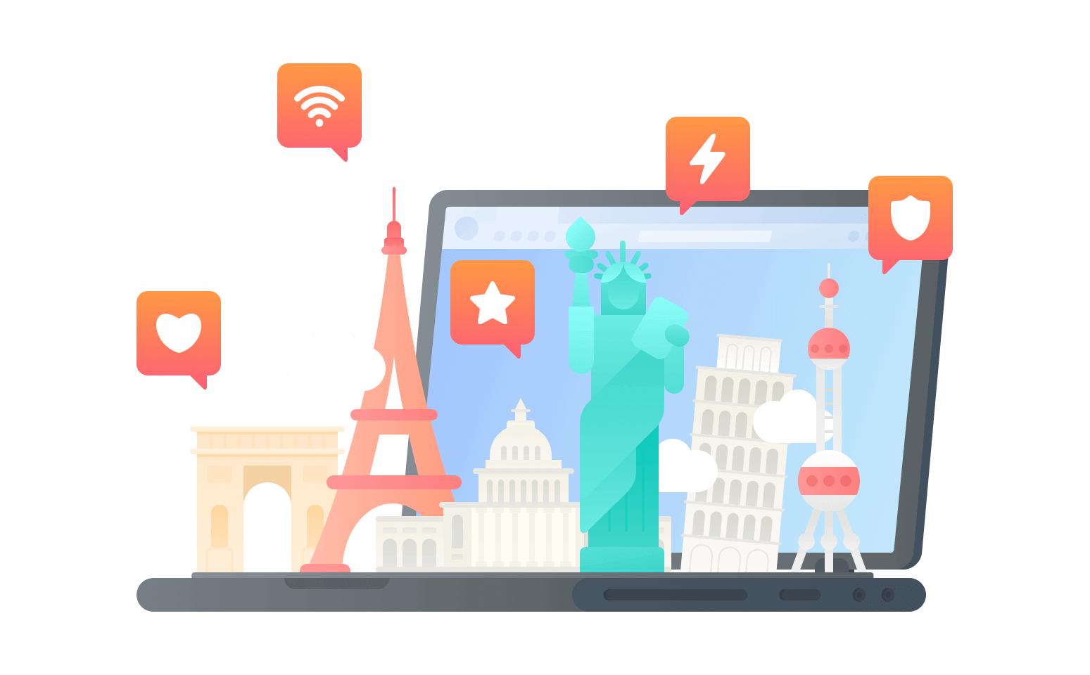 在圣文森特和格林纳丁斯连接到中国vpn - 华人加速器
